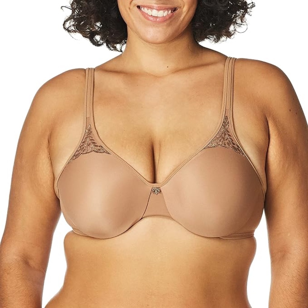Bali Womens Passion for Comfort Minimizer Bra, Full-coverage Underwire Bra, Seam